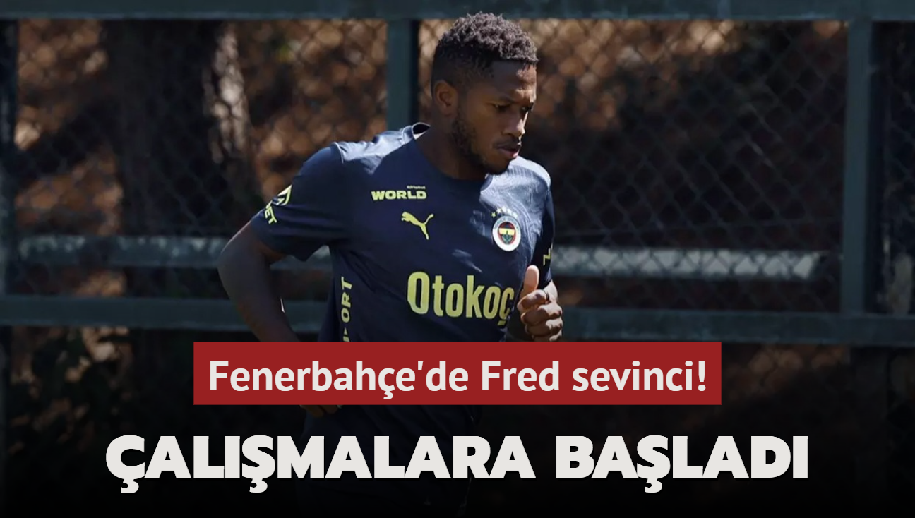 Fenerbahe'de Fred sevinci! almalara balad