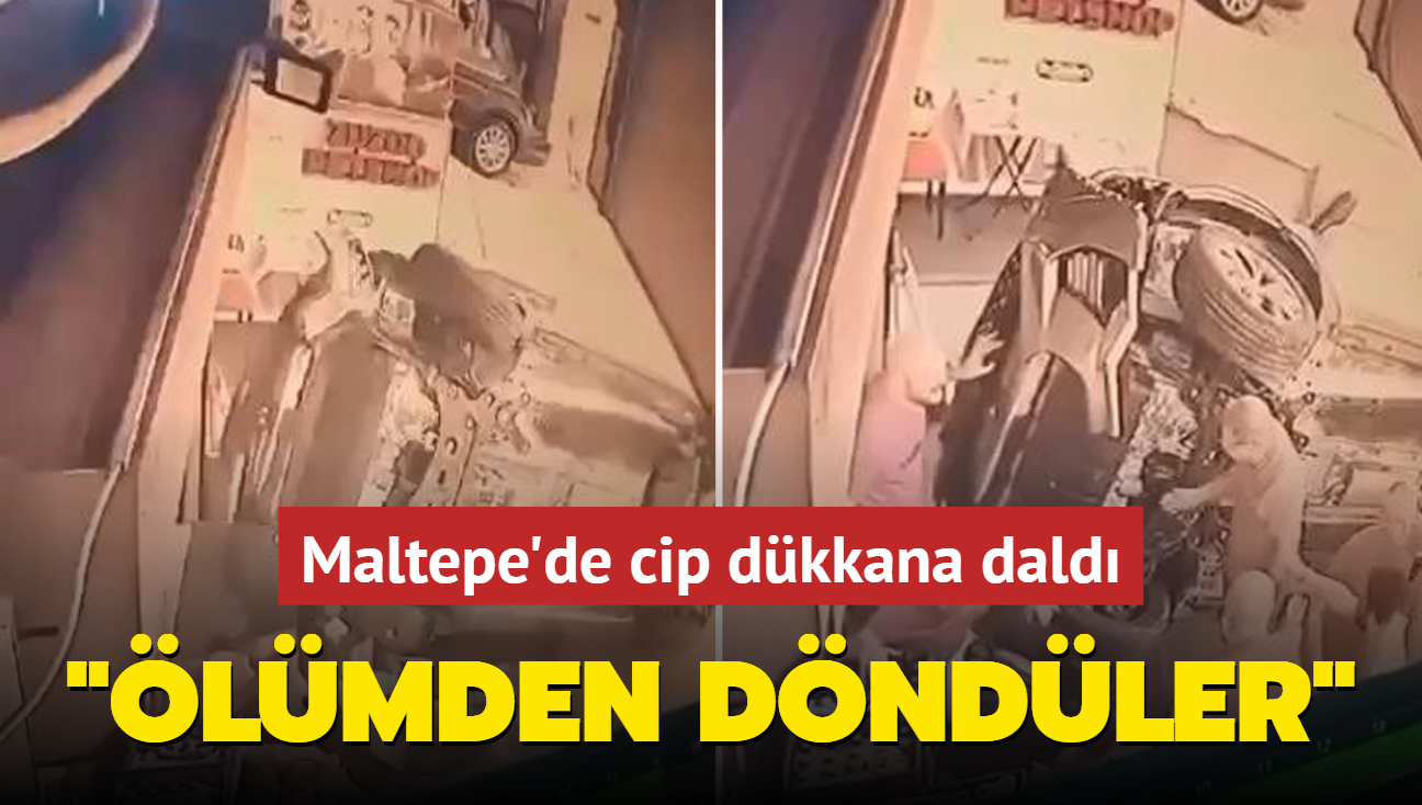 Maltepe'de cip dkkana dald: lmden dndler