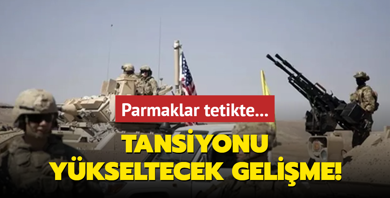 Parmaklar tetikte... Tansiyonu ykseltecek gelime!