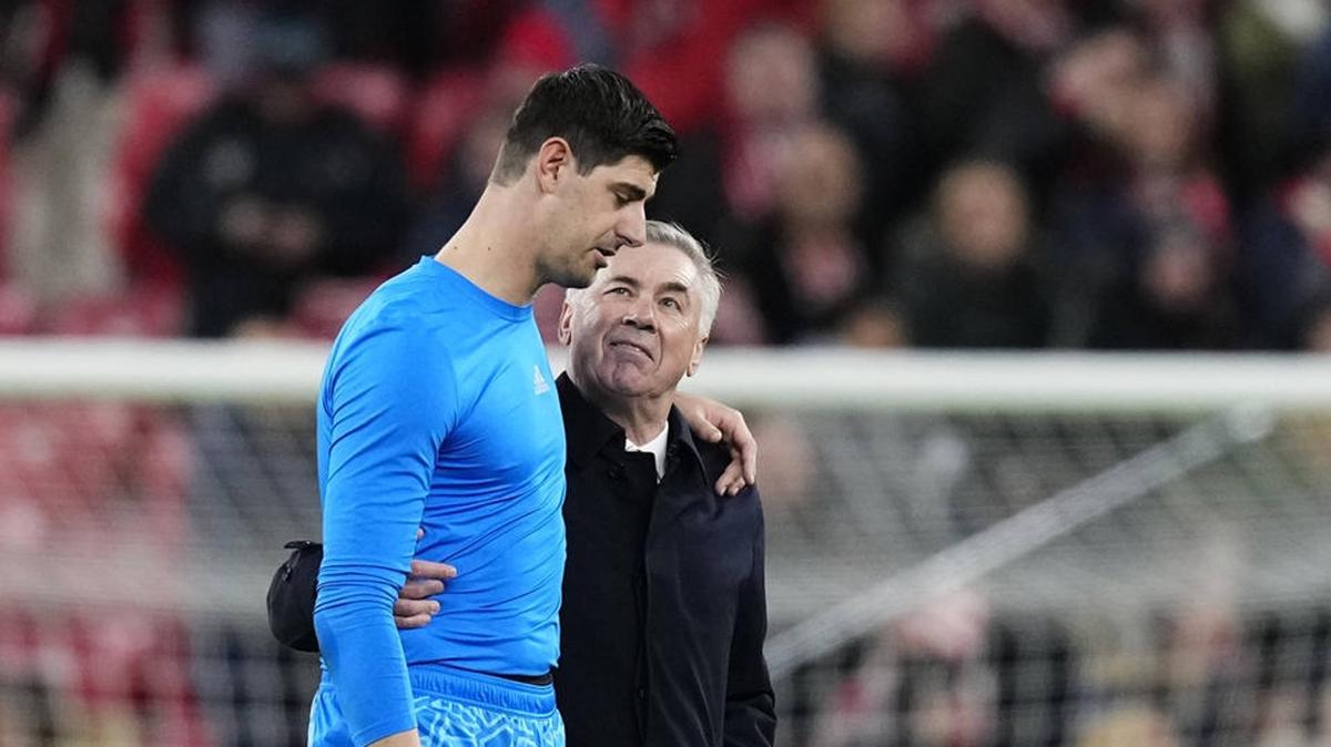 Thibaut Courtois, Ancelotti'ye vgler dizdi!