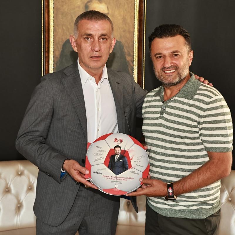 TFF Bakan Hacosmanolu'ndan Sivasspor'a ziyaret