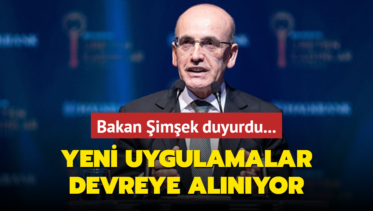 Bakan imek duyurdu... Yeni uygulamalar devreye alnyor 