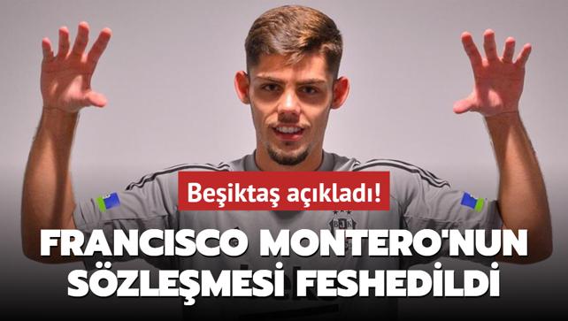 Beikta aklad! Francisco Montero'nun szlemesi feshedildi