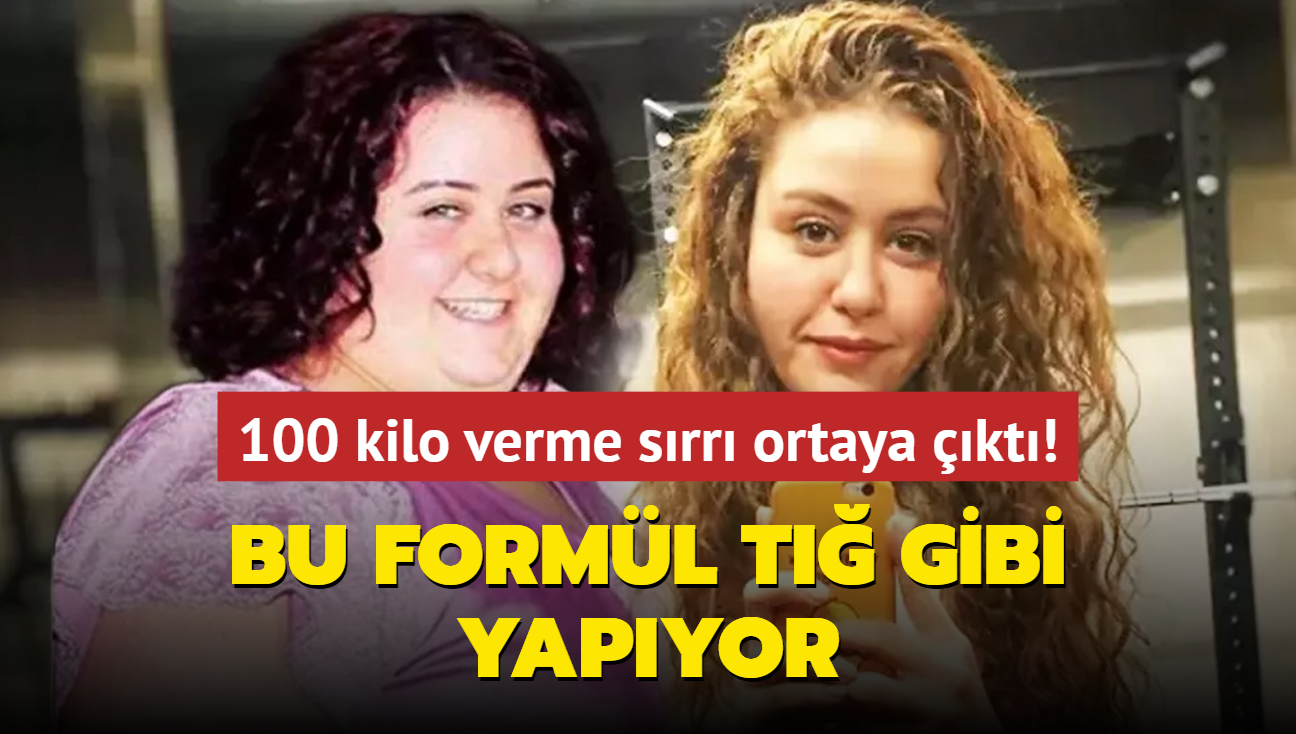 Bu forml t gibi yapyor! Asl Samat'n 100 kilo verme srr ortaya kt