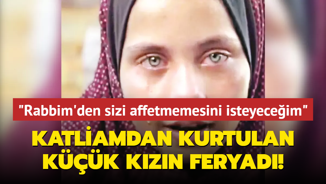 Katliamdan kurtulan kk kzn feryad! Araplar ve tm dnya Rabbim'den sizi affetmemesini isteyeceim