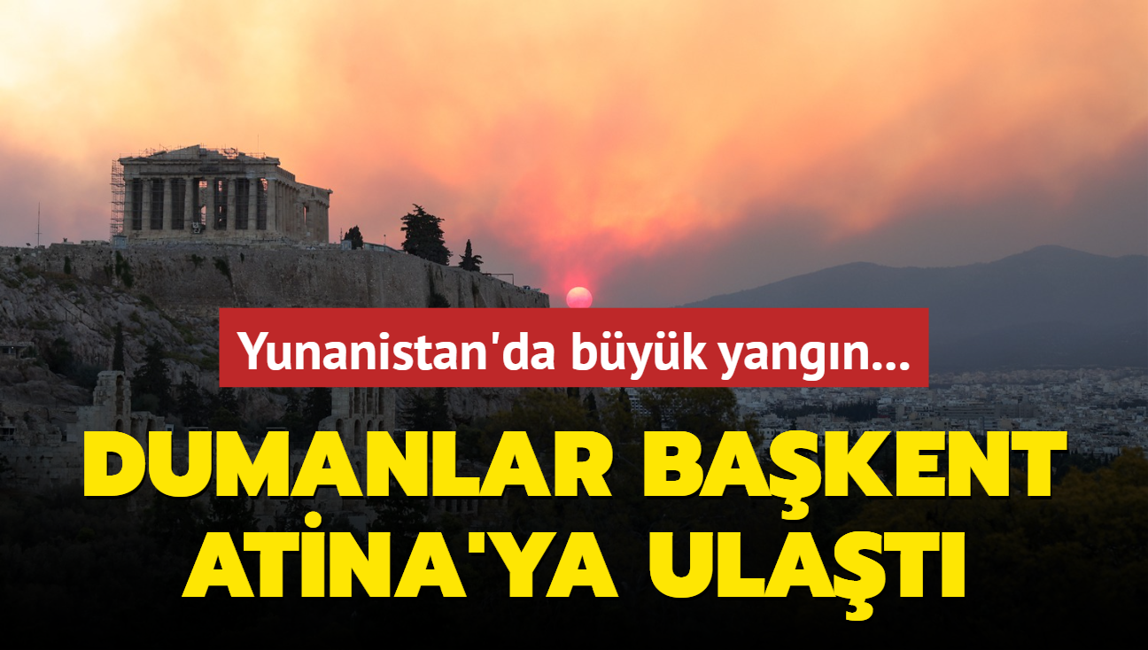 Yunanistan'da korkutan yangn