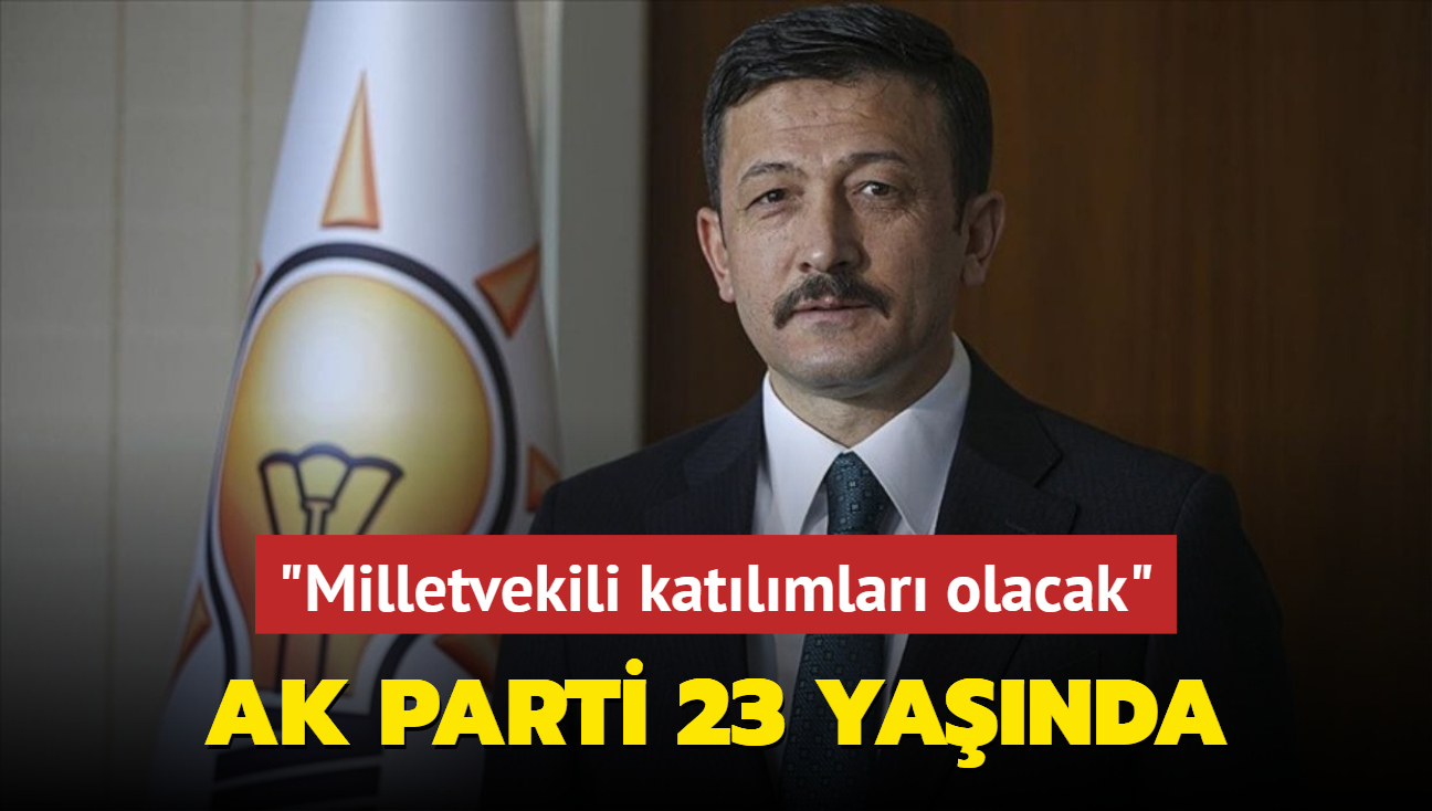 AK Parti 23 yanda... Partiye milletvekili ve belediye bakanlar dzeyinde katlm olacak