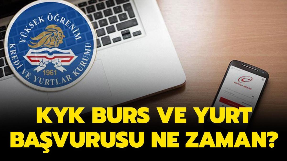 2024-2025 KYK yurt ve burs bavuru tarihleri belli oldu mu" KYK yurt ve burs bavurular ne zaman" 