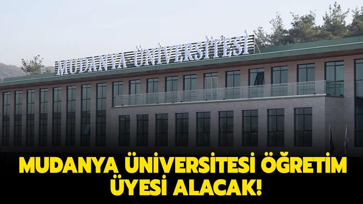 Mudanya niversitesi retim yesi alacak!