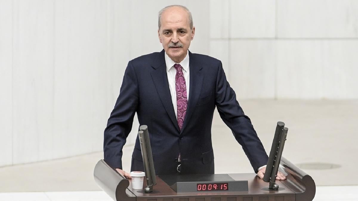 TBMM Bakan Kurtulmu, Genel Kurulu toplantya ard