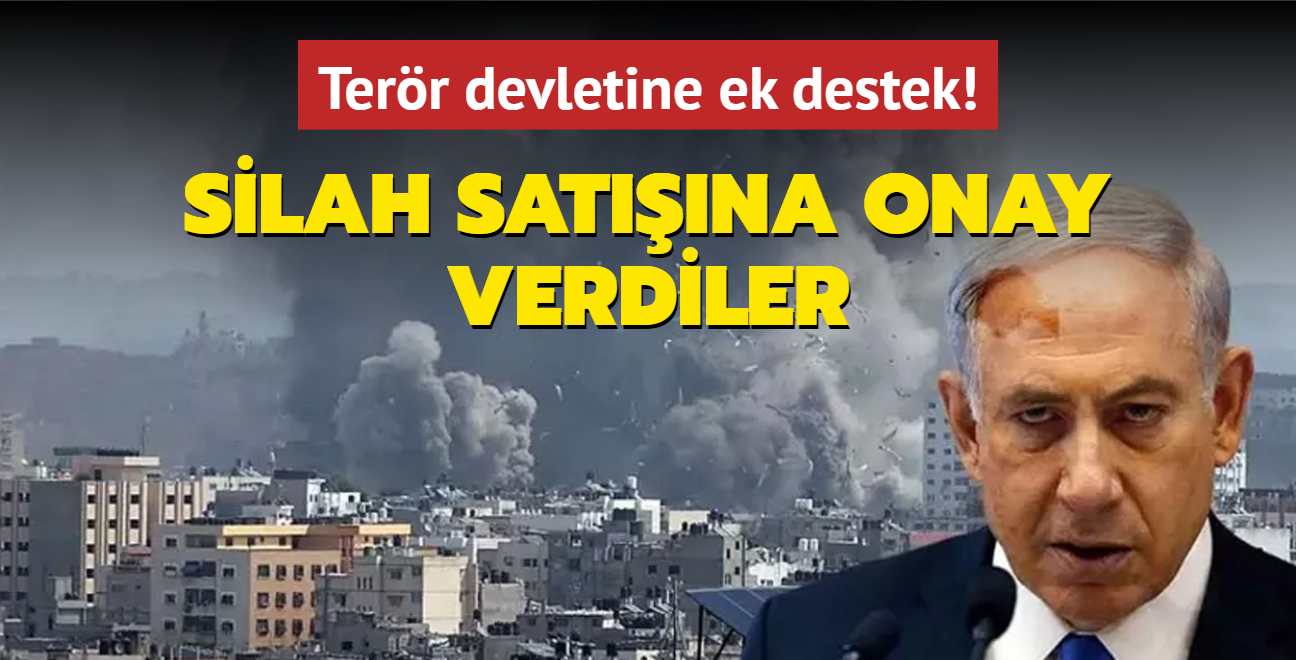 Terr devletine ek destek! Milyarlarca dolarlk silah satna onay