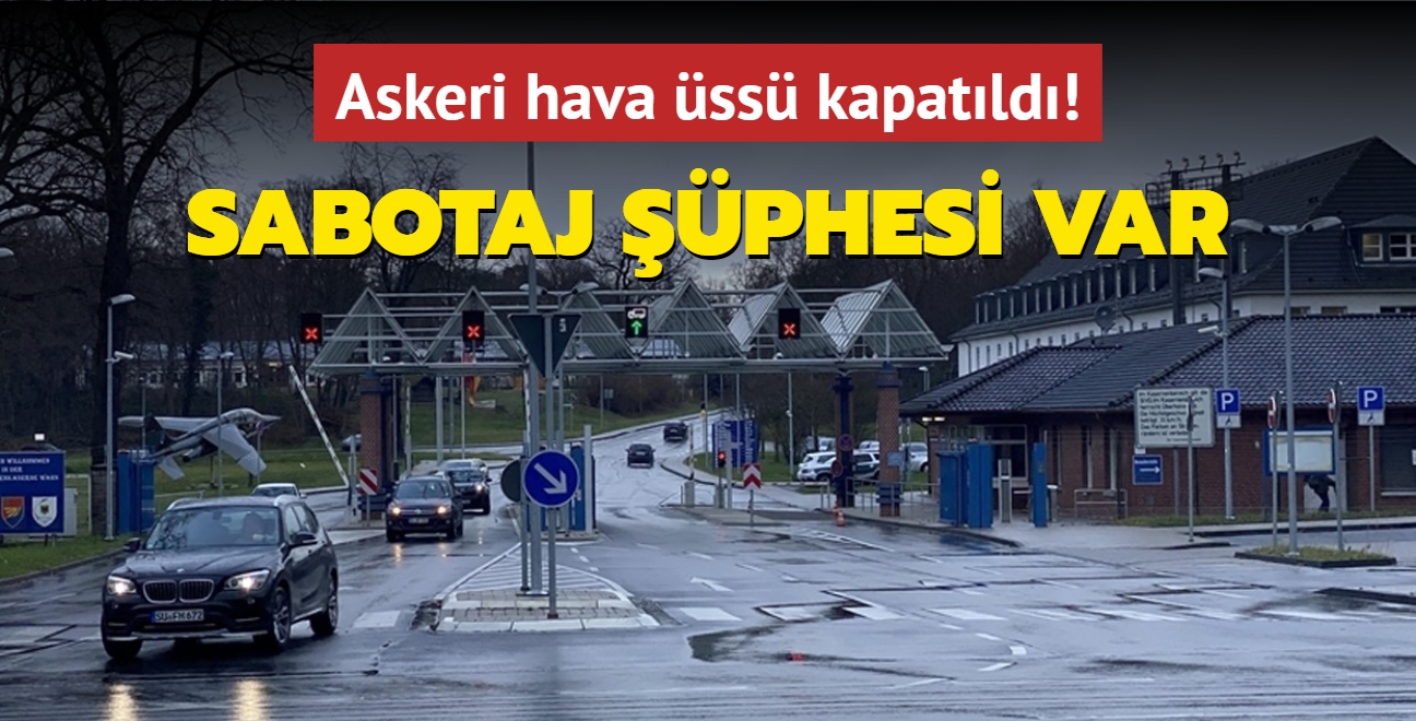 Askeri hava ss kapatld! Sabotaj phesi var