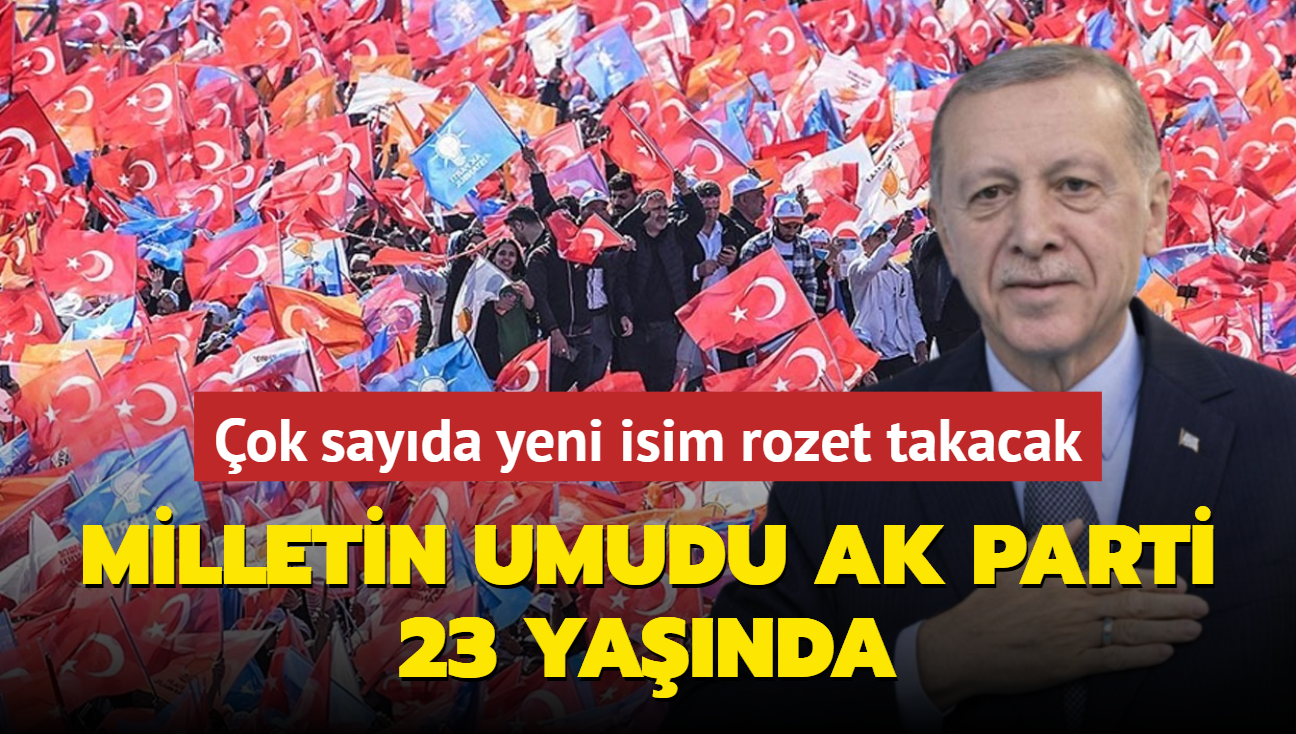 Milletin umudu AK Parti 23 yanda... En uzun sre iktidarda kalan parti