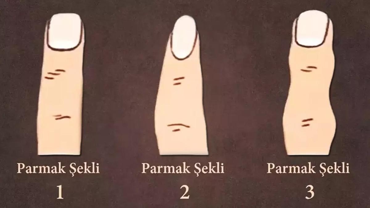 Kiilik testi: Hafzan m gl zekan m iyi" Parmak eklini se ve sonucu ren