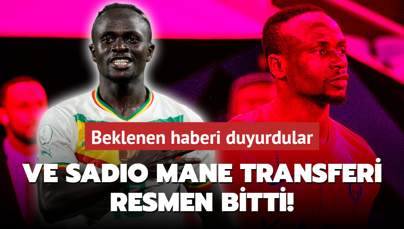 Ve Sadio Mane transferi resmen bitti! Beklenen haberi duyurdular