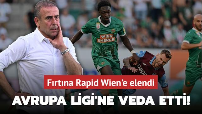 MA SONUCU: Rapid Wien 2-0 Trabzonspor