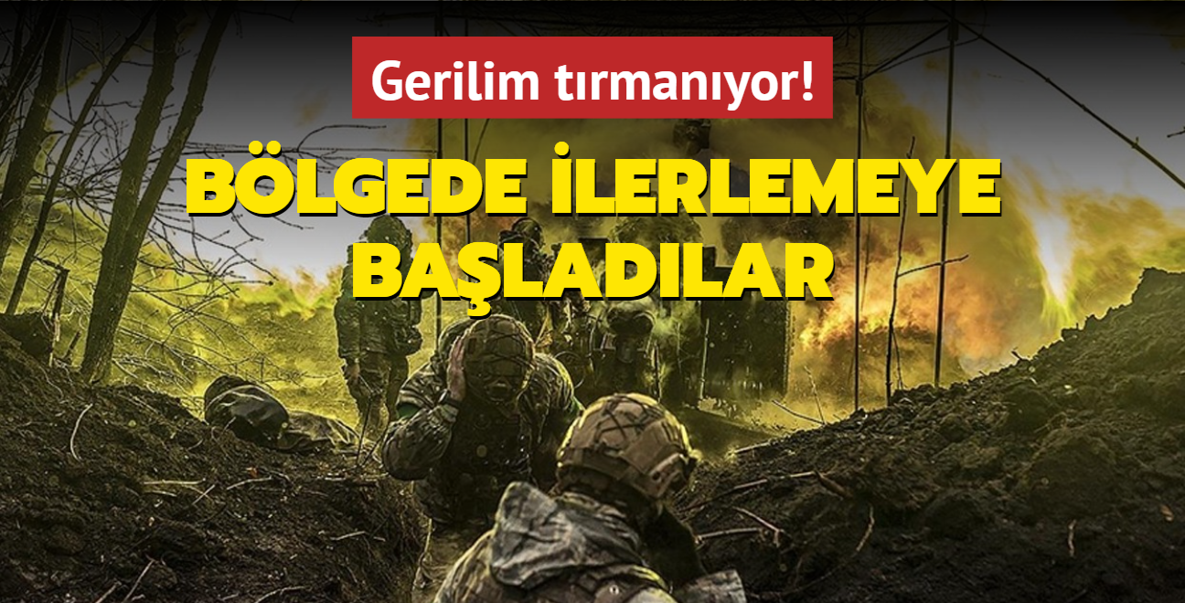 Gerilim trmanyor! Blgede bir ila  kilometre ilerlediler