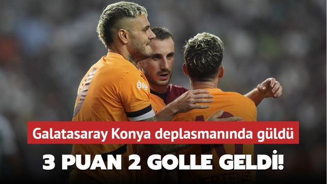 MA SONUCU: Konyaspor 1-2 Galatasaray