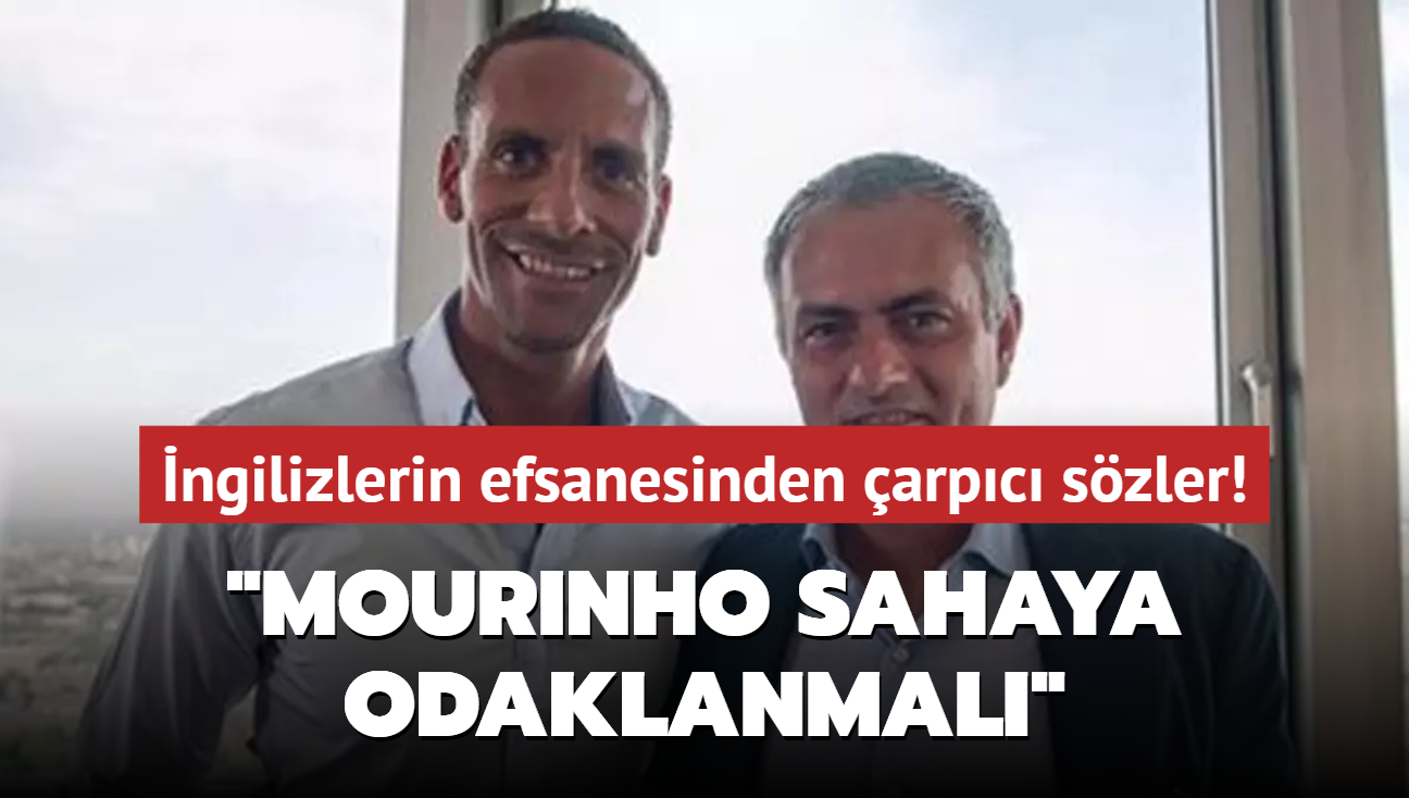 ngilizlerin efsanesinden arpc szler! "Mourinho sahaya odaklanmal"