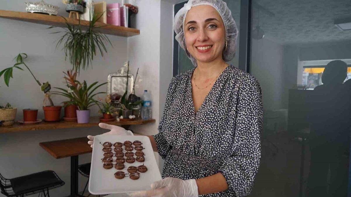 Kaya tuzundan ikolata yapt! Belika diye balad ankr lezzetine dnd