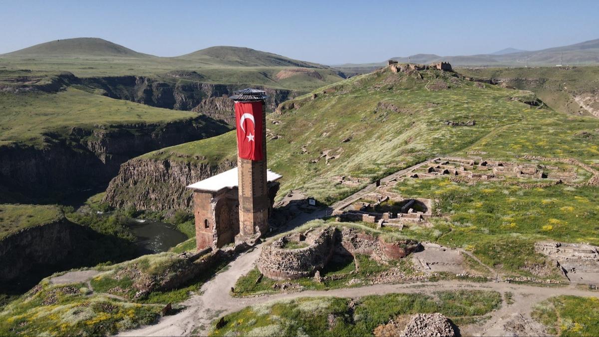 Kltr ve Turizm Bakanlndan Ani tarihi kentinin 960'nc fetih yl dnmne ilikin paylam