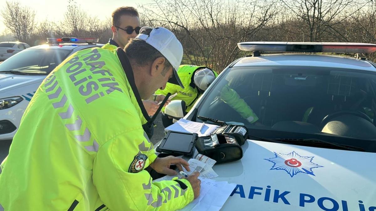 Pendik'te drift yapan srcye ar ceza!