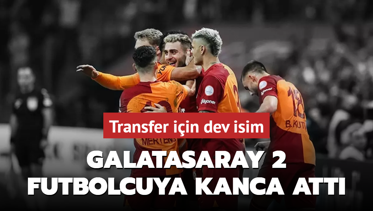 Son dakika Galatasaray transfer haberleri | Cimbom 2 futbolcuya kanca att