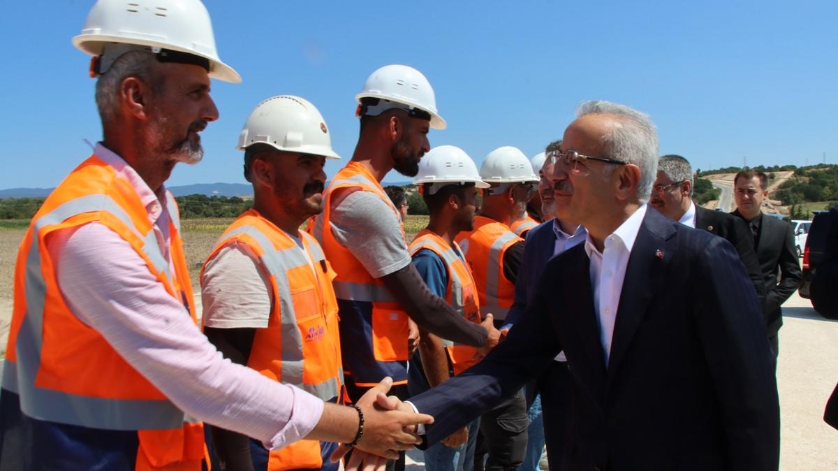 Bakan Uralolu aklad! Hzl tren projesi tamamlanyor