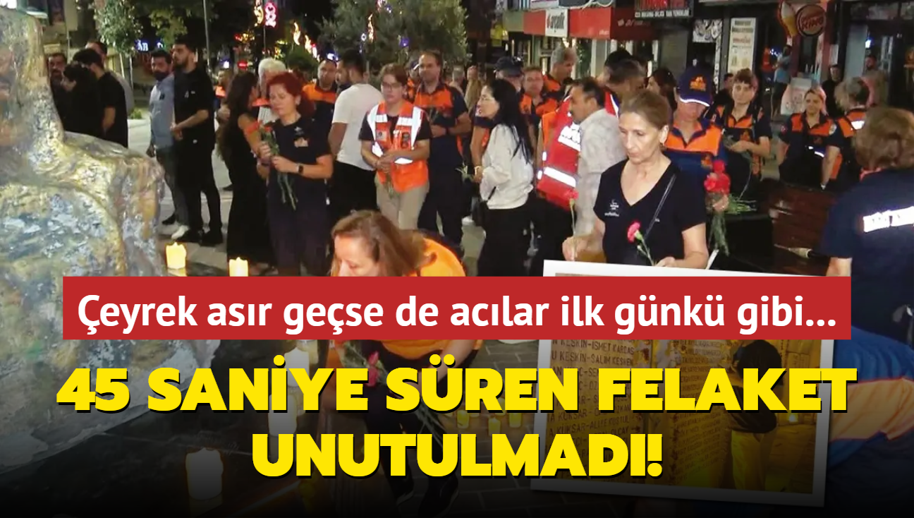 45 saniye sren felaket unutulmad! eyrek asr gese de aclar ilk gnk gibi