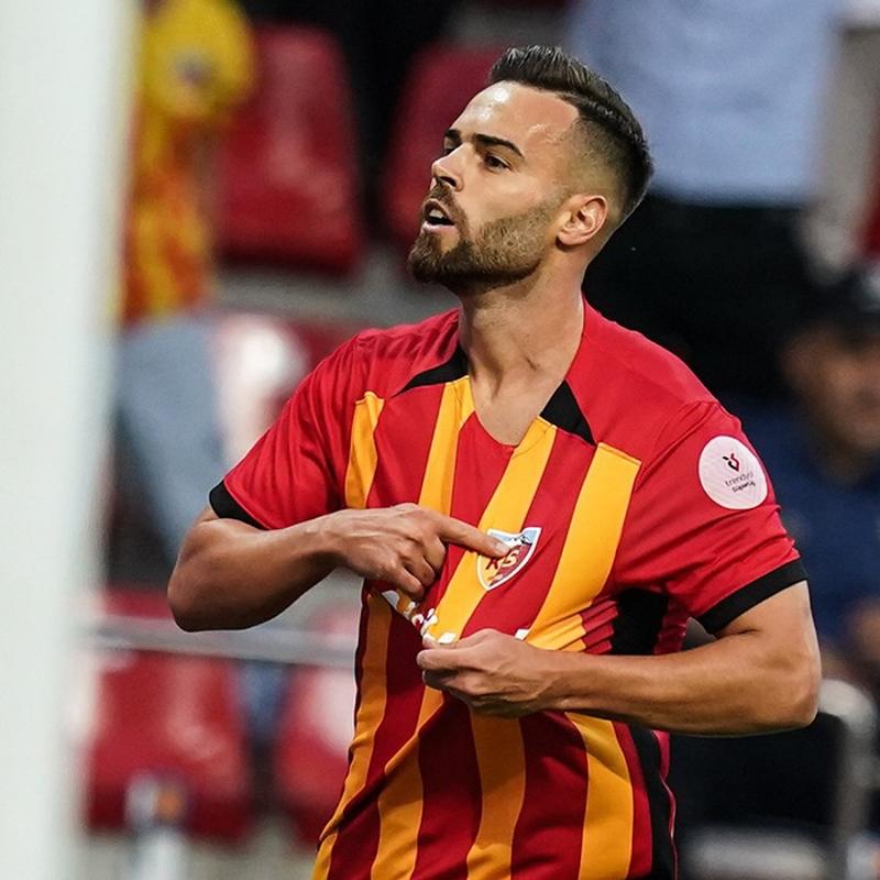 Kayserispor'un ilk gol Miguel Cardoso'dan