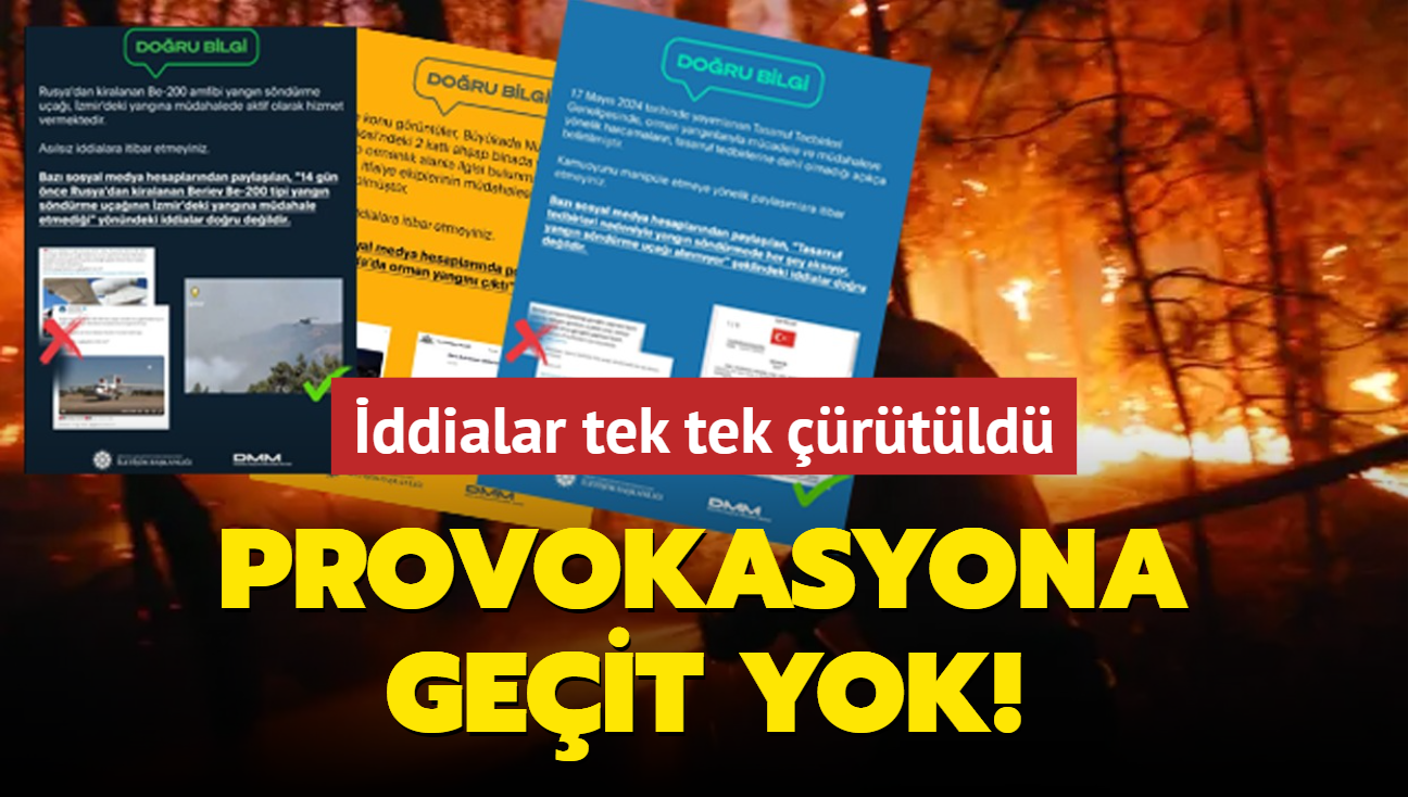 Provokasyona geit yok! ddialar tek tek rtld