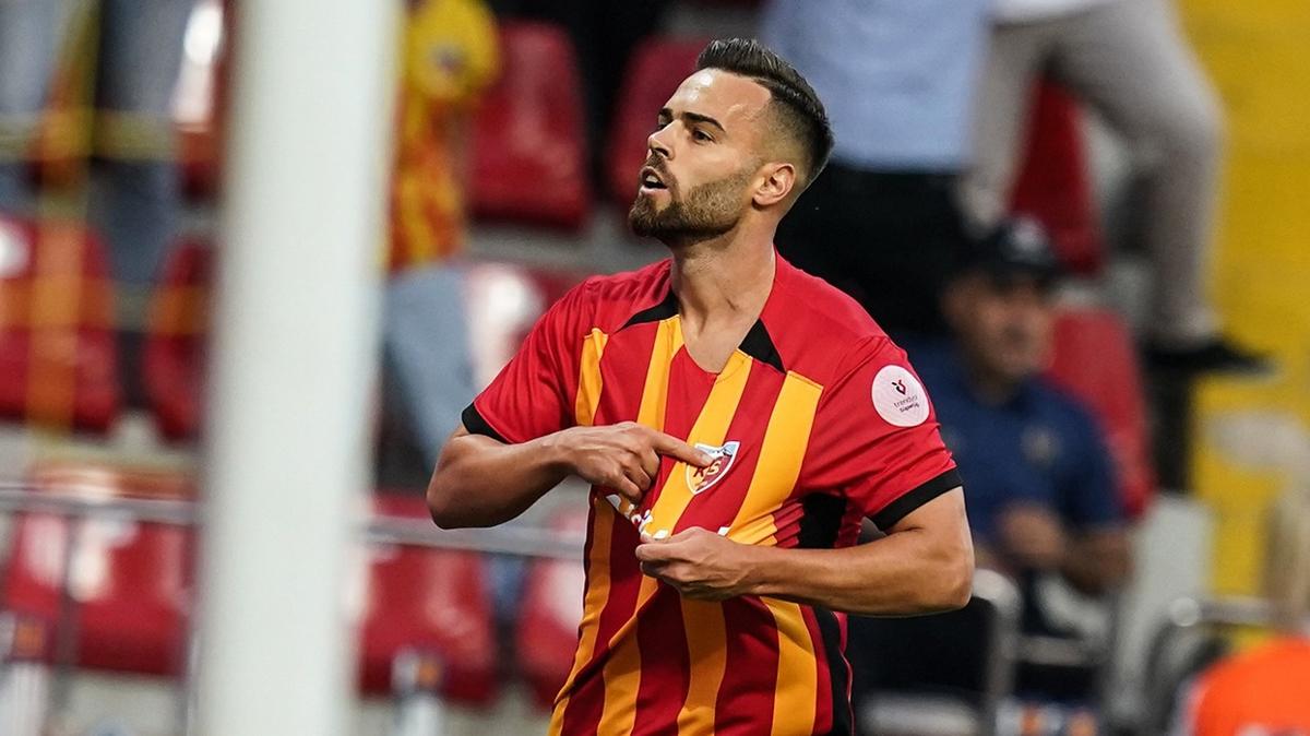 Kayserispor'un ilk gol Miguel Cardoso'dan