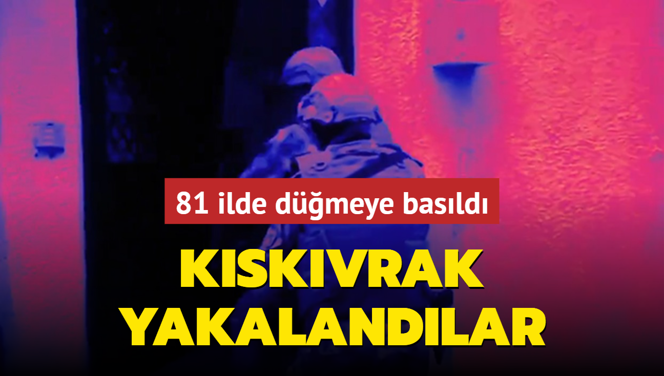 81 ilde EMBER-21 operasyonu: 4 bin 491 firari yakaland