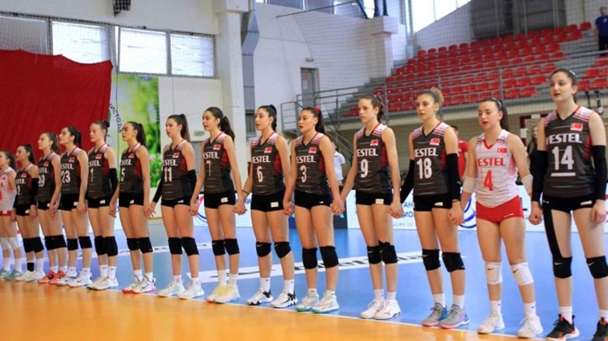 17 Ya Alt Kadn Milli Voleybol Takm, in'e malup oldu