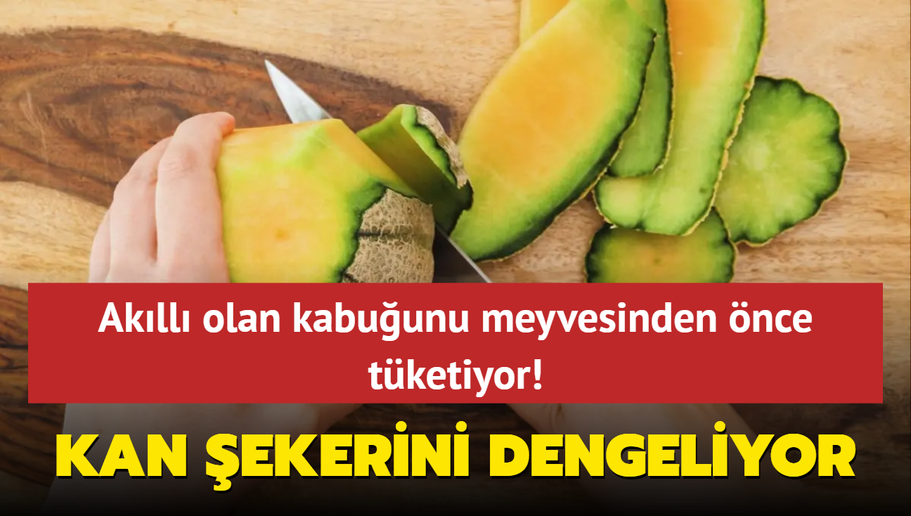 Akll olan kabuunu meyvesinden nce tketiyor! Kan ekeri sabit, fizikler fit...