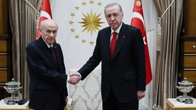 MHP Genel Bakan Baheli'den Cumhur ttifak mesaj... 