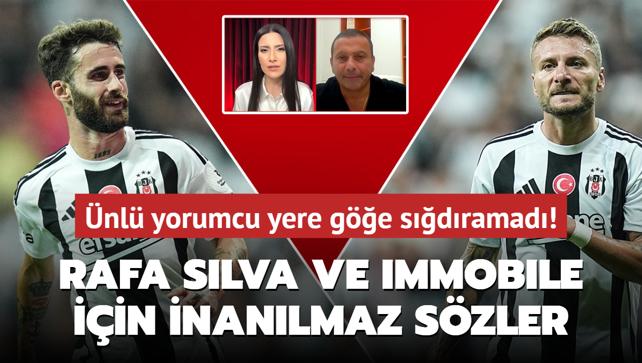 Yere ge sdramad! nl yorumcudan Rafa Silva ve Cro Immobile iin inanlmaz szler