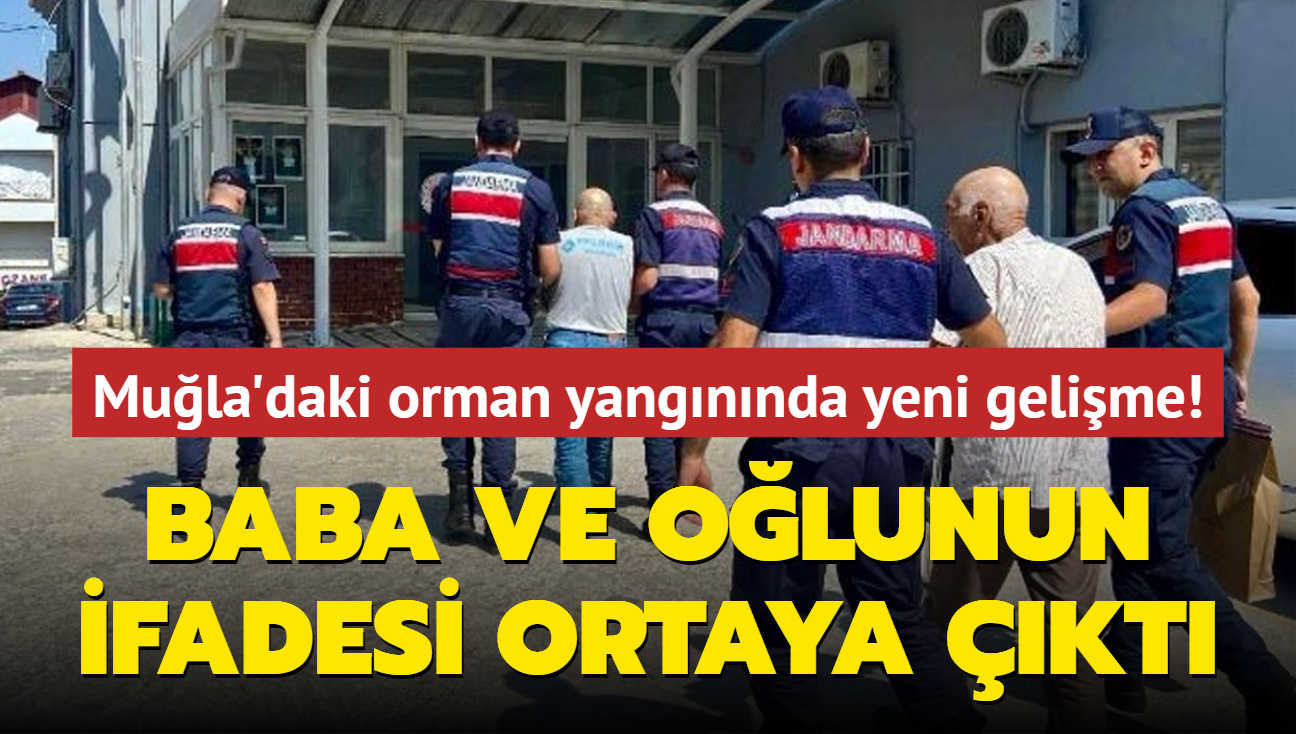 Mula Yataan'daki orman yangnnda yeni gelime! Baba ve olunun ifadesi ortaya kt