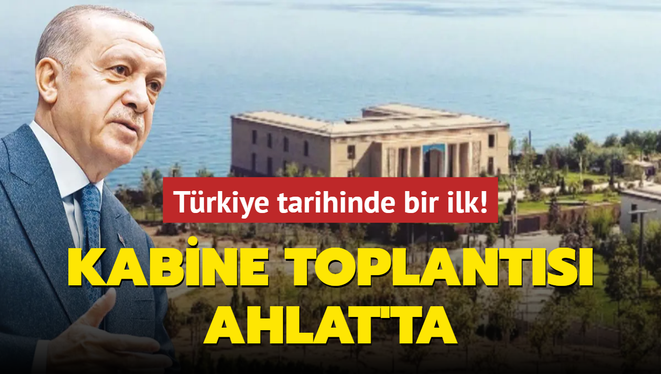 Ahlat'taki klliyede ilk kabine toplants