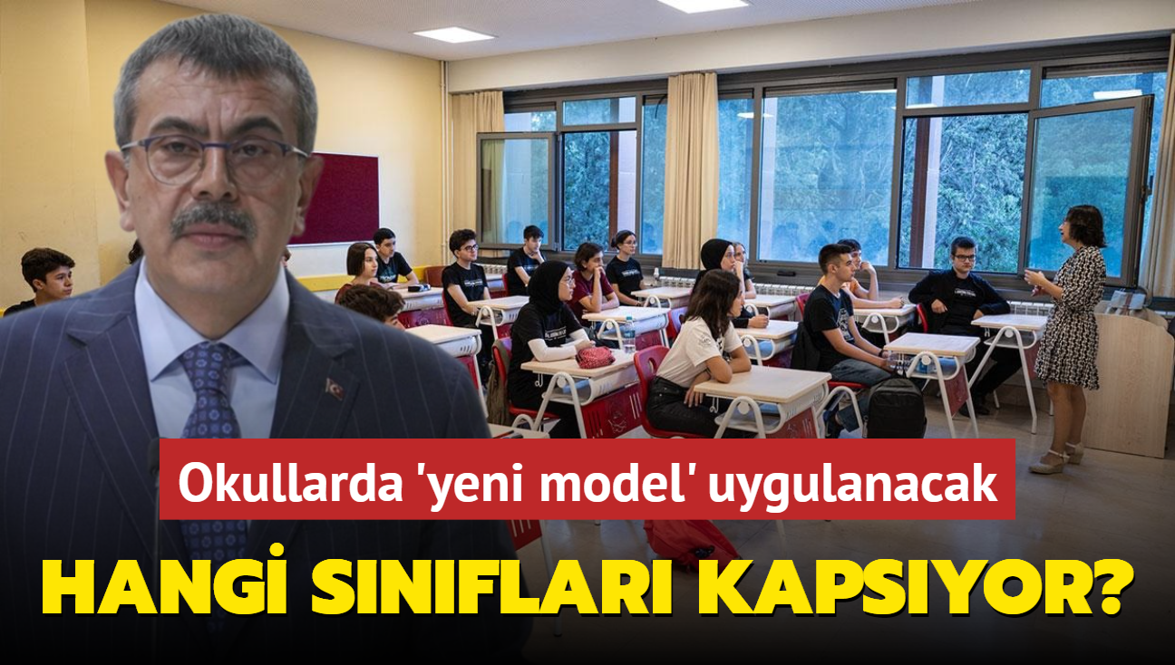 Okullar 9 Eyll'de alyor: 1, 5 ve 9. snflarda 'yeni model' uygulanacak