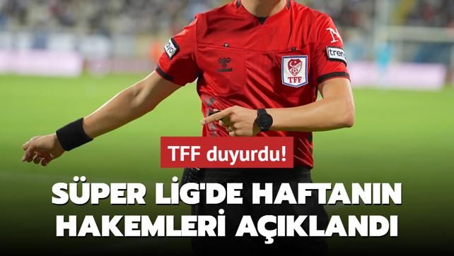 Sper Lig'de haftann hakemleri akland!