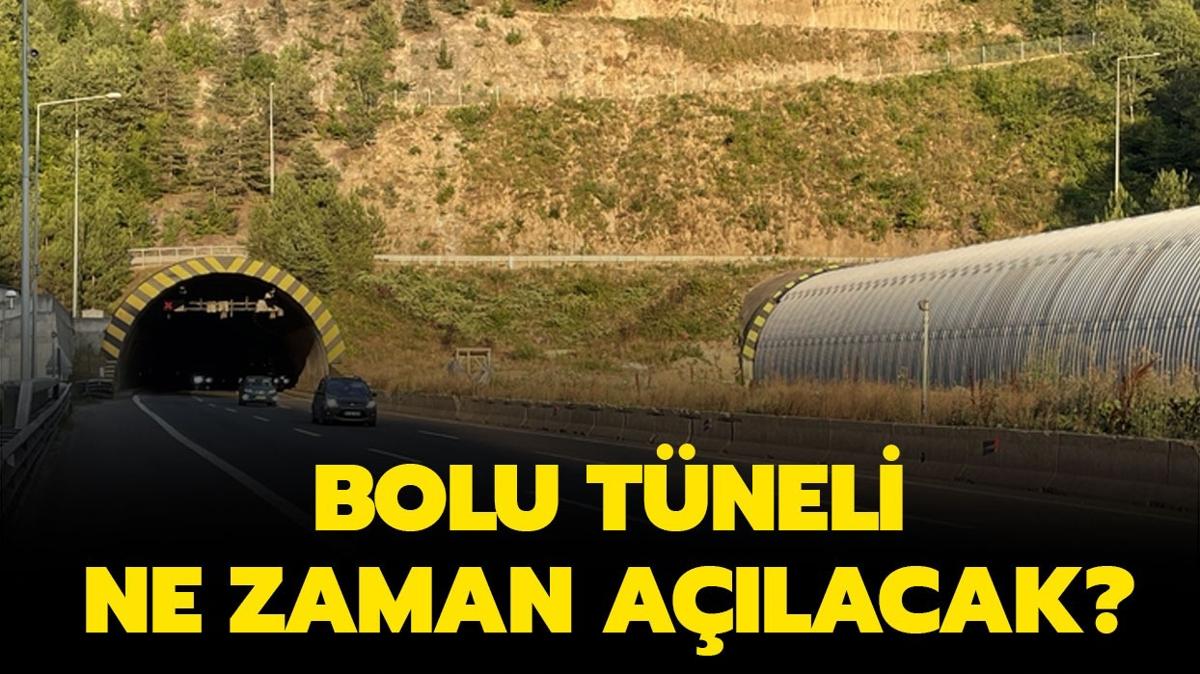 Bolu Tneli ne zaman alacak" Bolu Tneli stanbul yn trafie ald m"