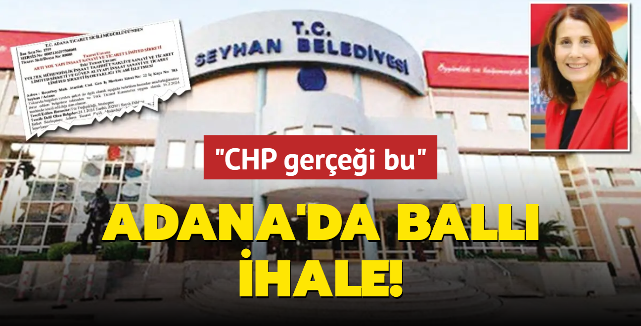 CHP'li belediyeden adrese teslim ihale