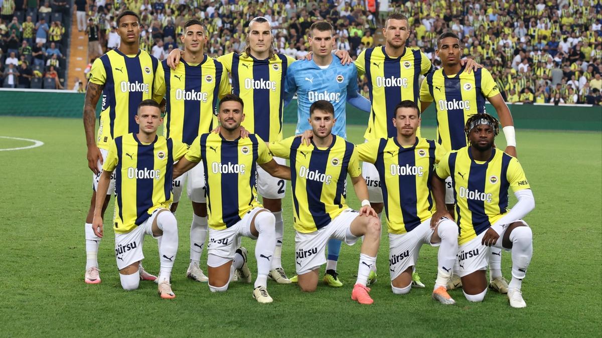 Fenerbahe'nin Rizespor ma kamp kadrosu belli oldu