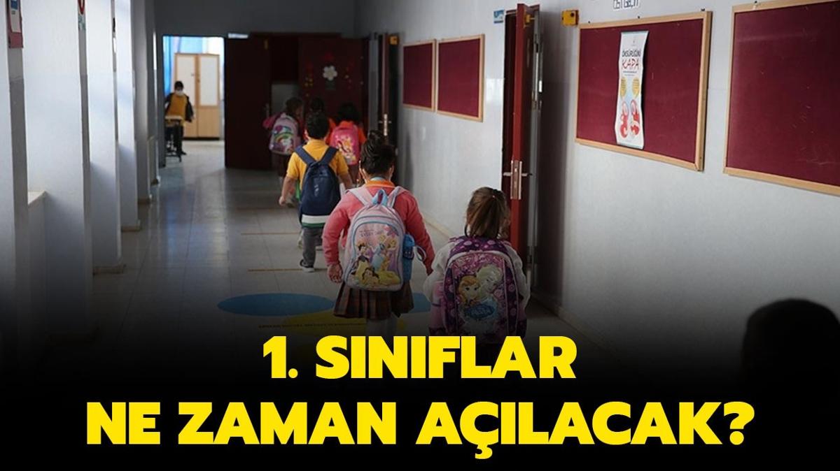 lkokullar ne zaman alyor" 1. snflar ne zaman alacak"