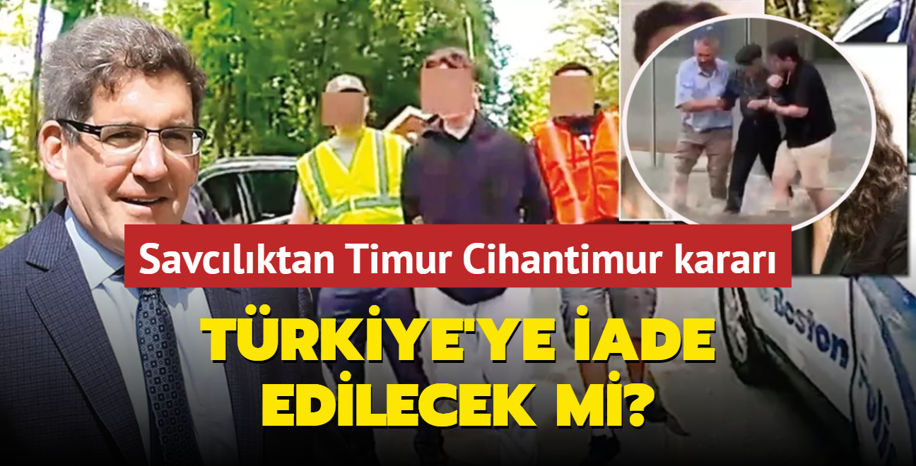 Basavclktan mahkemeye Timur Cihantimur talebi... Durumay beklemeyin iade karar aln