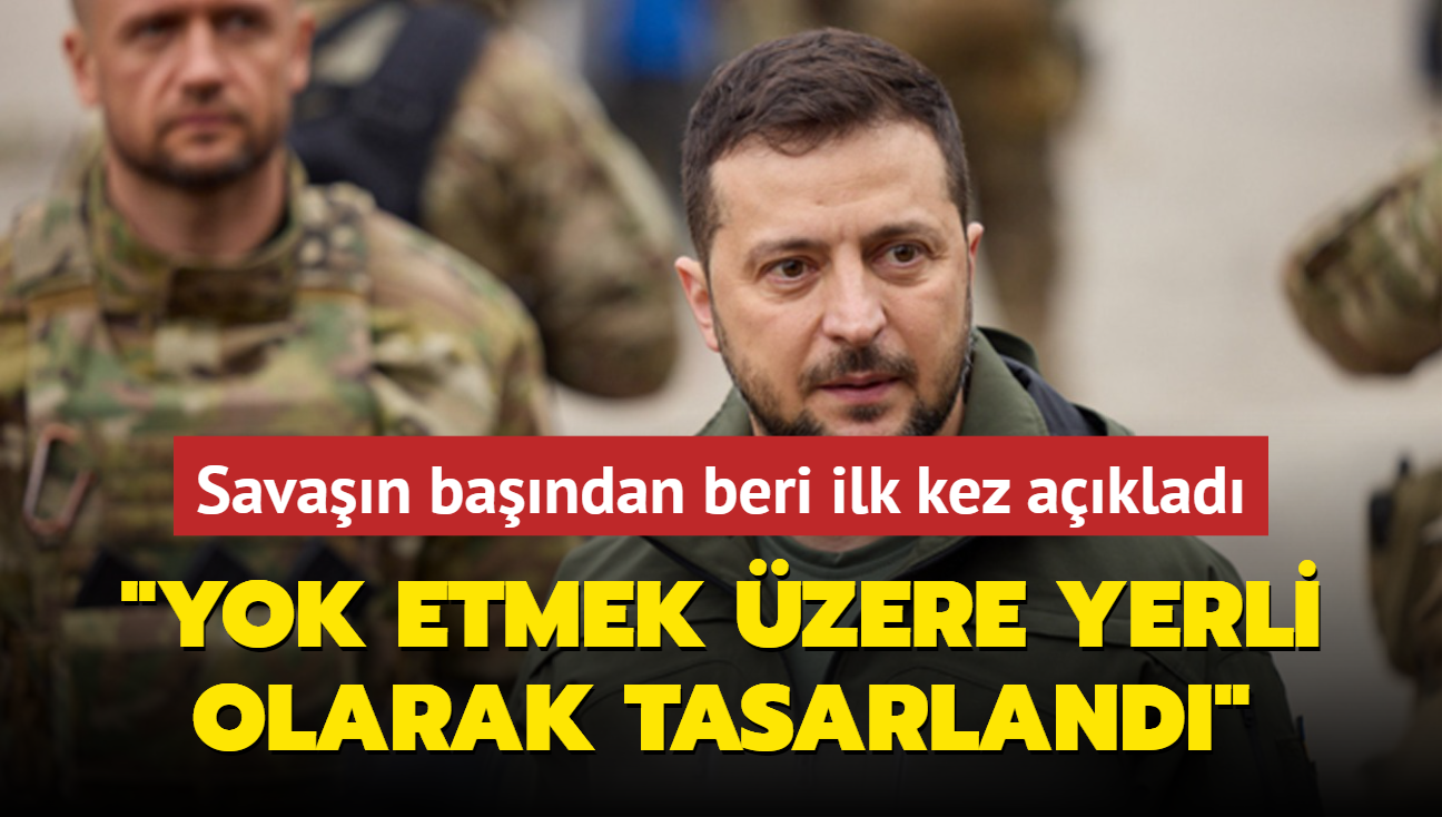 Savan bandan beri ilk kez aklad: Yok etmek zere yerli olarak tasarland