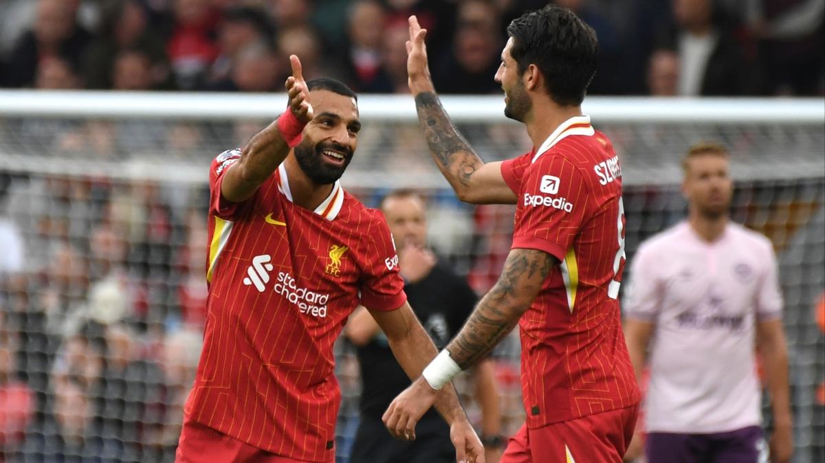 Liverpool Diaz ve Salah'la 3 puan ald