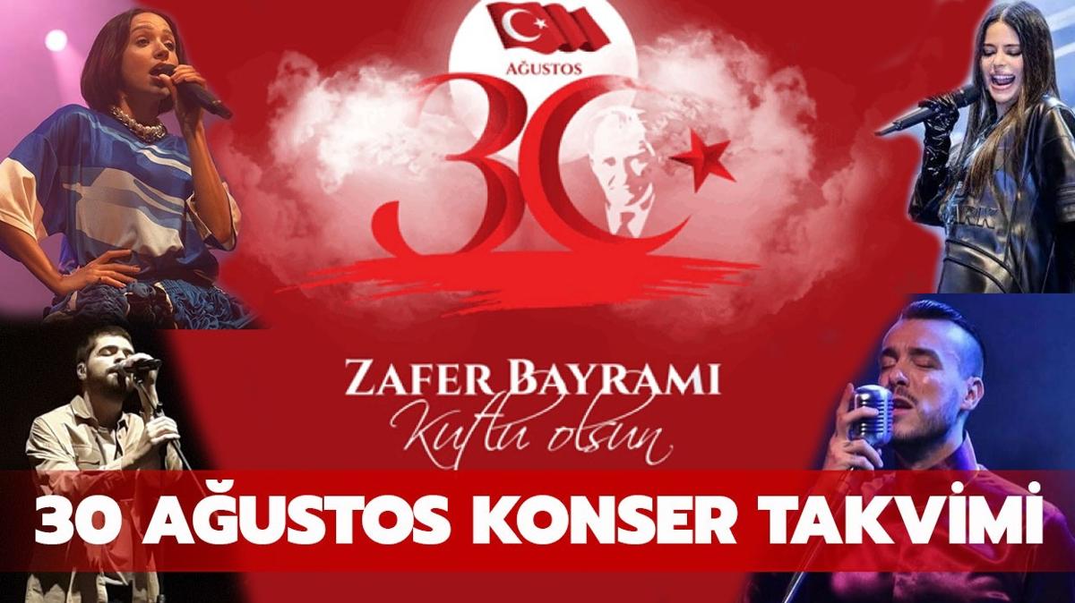 30 Austos konser takvimi 2024 | Hangi sanatlar, nerede sahne alacak" te cretsiz konser listesi