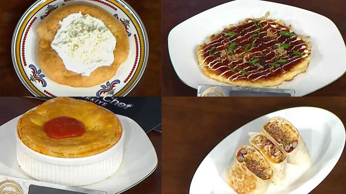 MasterChef 27 Austos mens: Dnyada sokak lezzetleri! Langos, burrto,meat pie tarifi